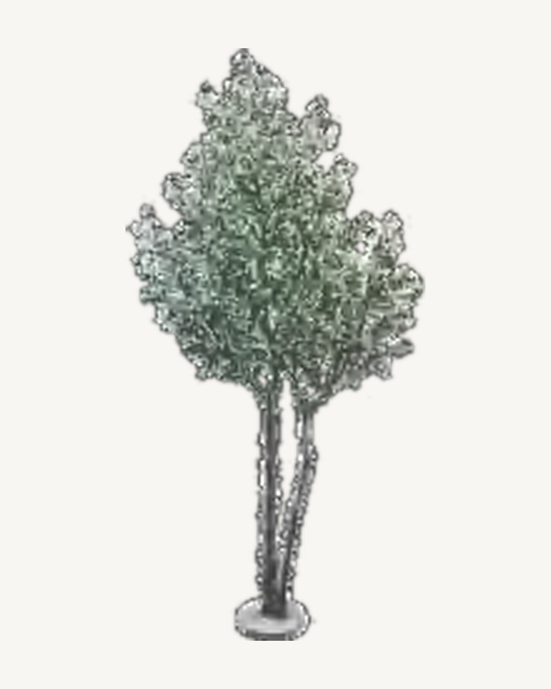 Eze Artificial Olive Tree, full product studio view in the included nursery pot