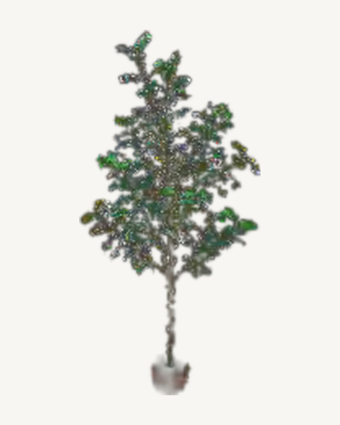 Garda Artificial Olive Tree, full product studio view in the included nursery pot