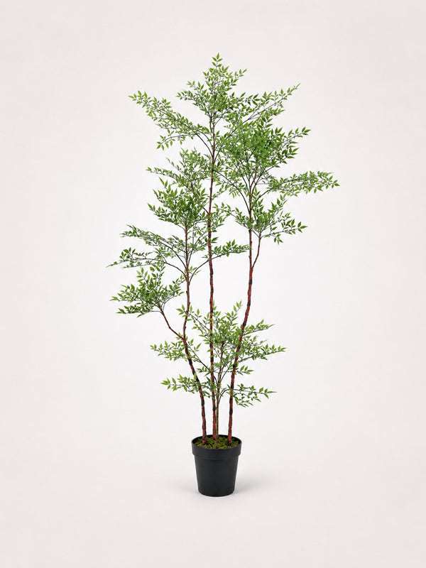 Nandina Sacred Bamboo Faux Plant