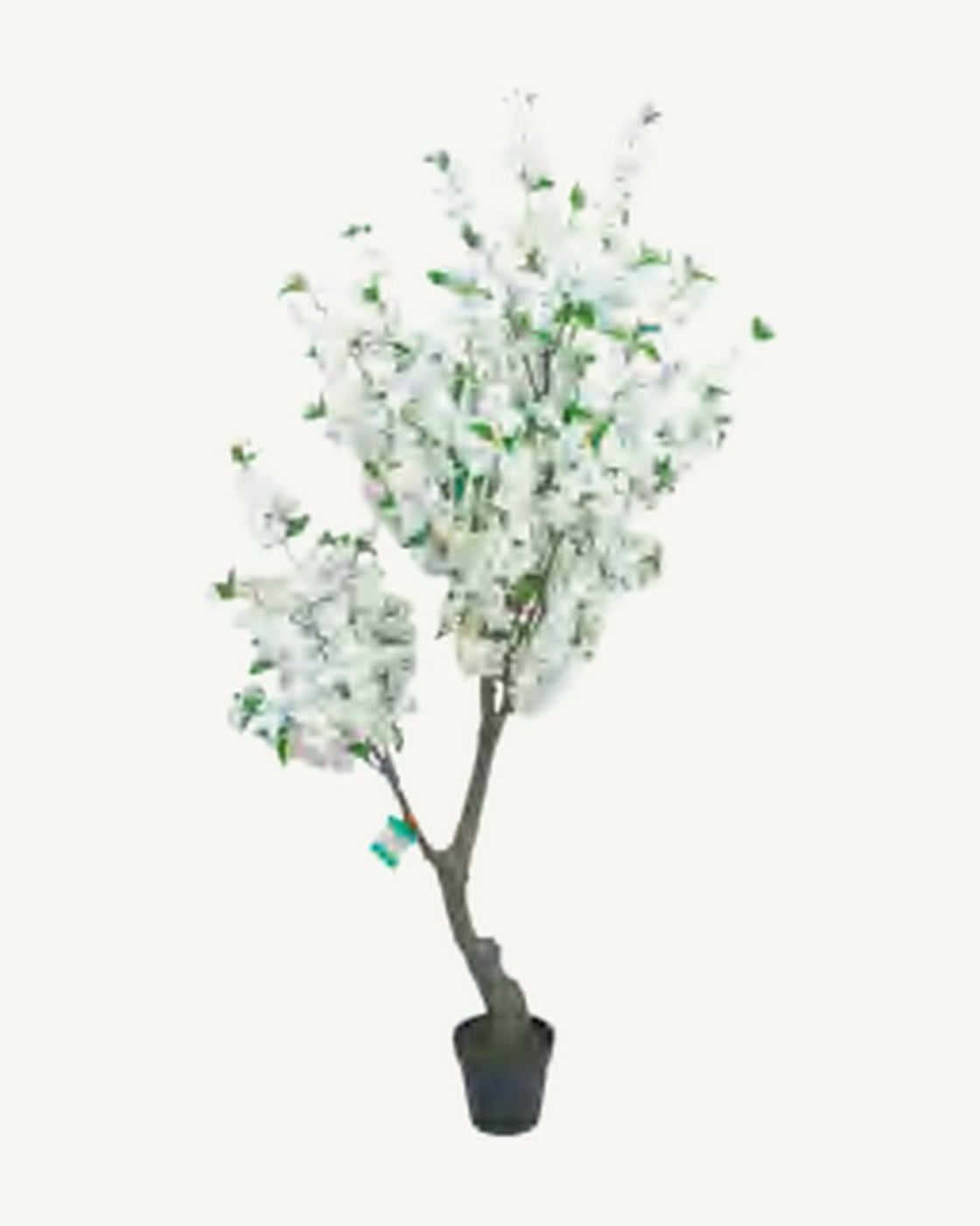 Urbino Artificial Blossom Tree, full product studio view in the included nursery pot