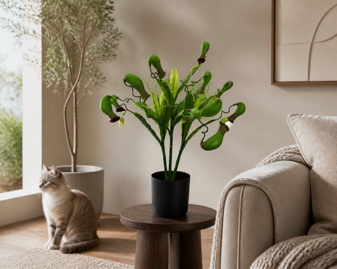 Pet-Safe Decor: Artificial Plants That Won't Harm Your Cat
