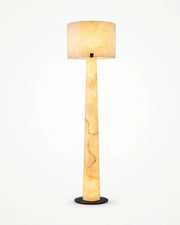 Albâtre Alabaster Column Floor Lamp – Maison Moya
