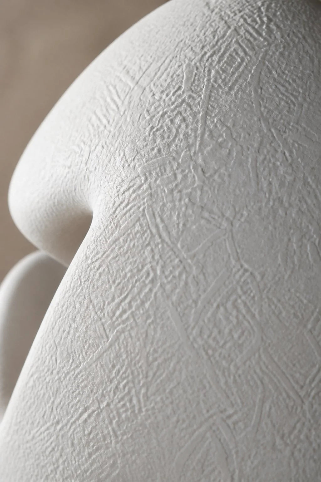 Maison Moya - Alvea Woven Rattan Pendant Lamp - closeup surface
