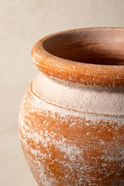Maison Moya — Toscane Mediterranean Belly Planter — détail matière et rebord