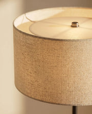 Maison Moya - Trompette Drum Shade Floor Lamp - 03 closeup-top