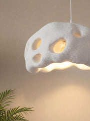 Nid d'Abeille Honeycomb Pendant Lamp detail view - Maison Moya distinctive pendant lamp