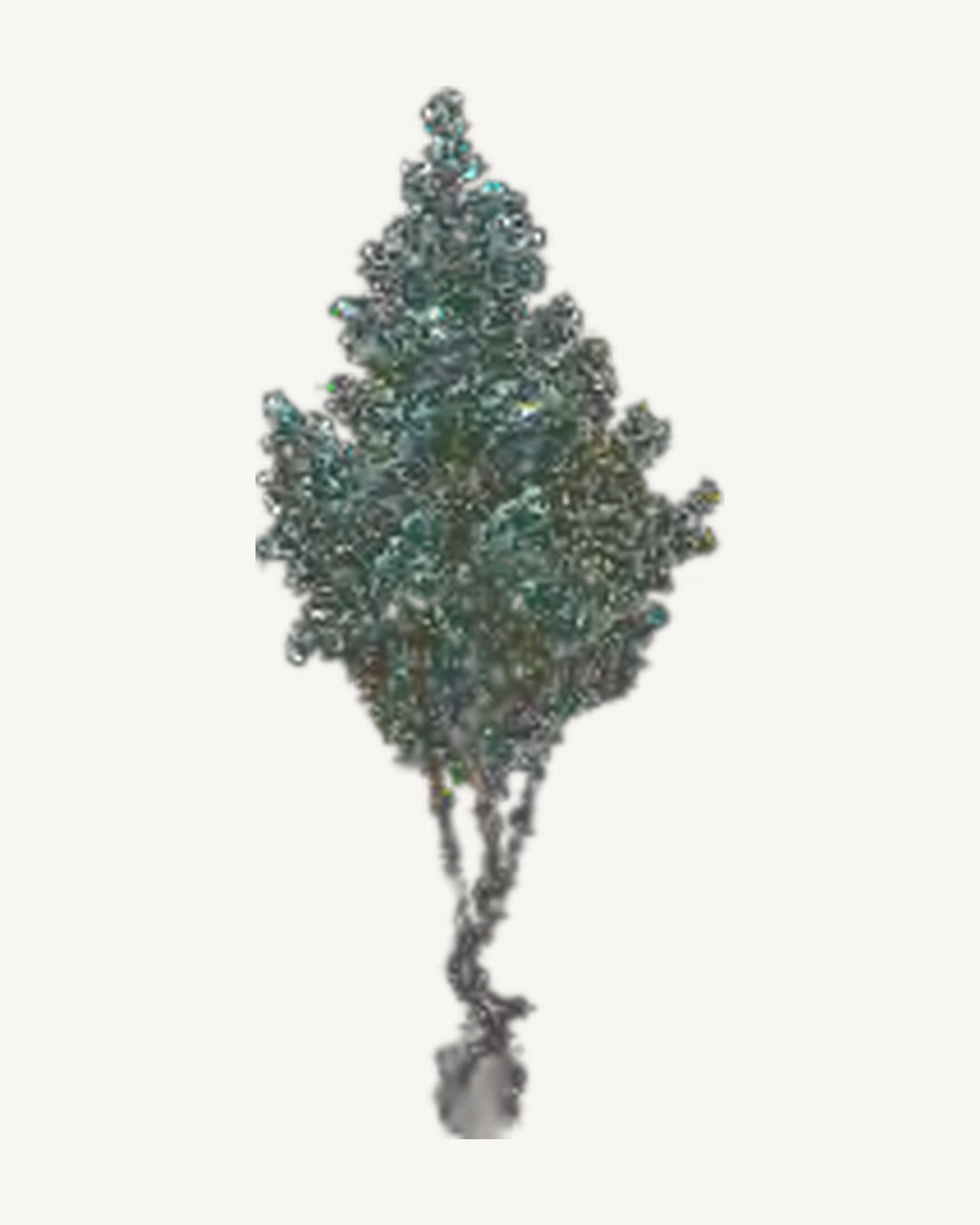 Antibes Artificial Olive Tree, full product studio view in the included nursery pot