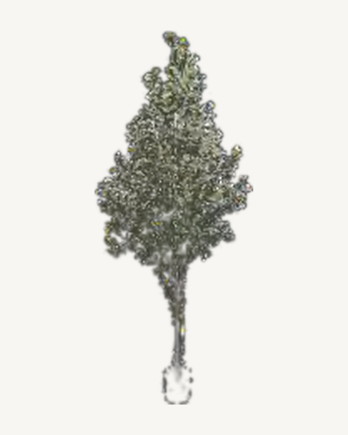 Bari Artificial Olive Tree, full product studio view in the included nursery pot