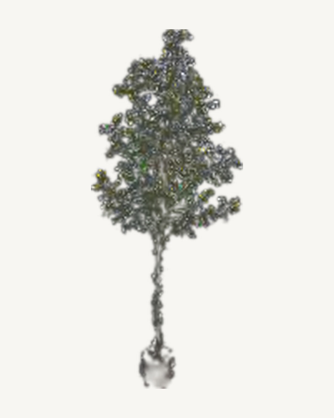 Como Artificial Olive Tree, full product studio view in the included nursery pot