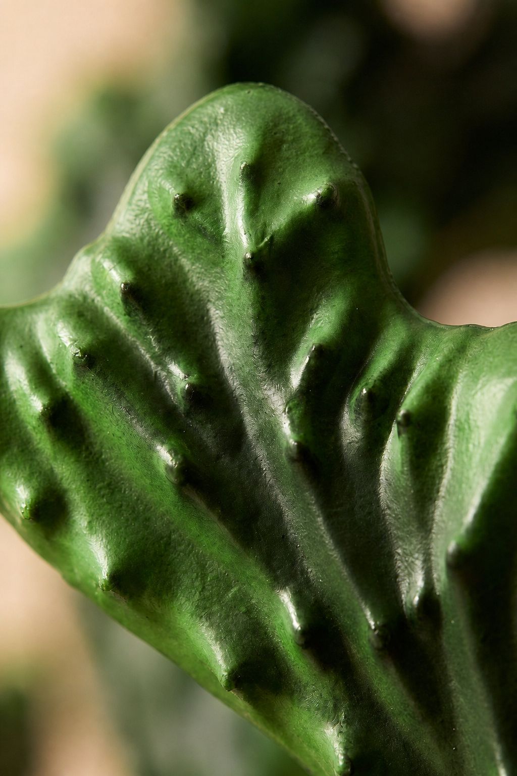 Maison Moya - Coral Cactus Sculptural Faux Plant - closeup surface