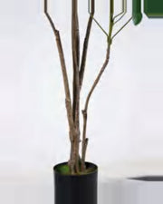 Vela Schefflera Tree — close-up detail 1, artificial schefflera tree