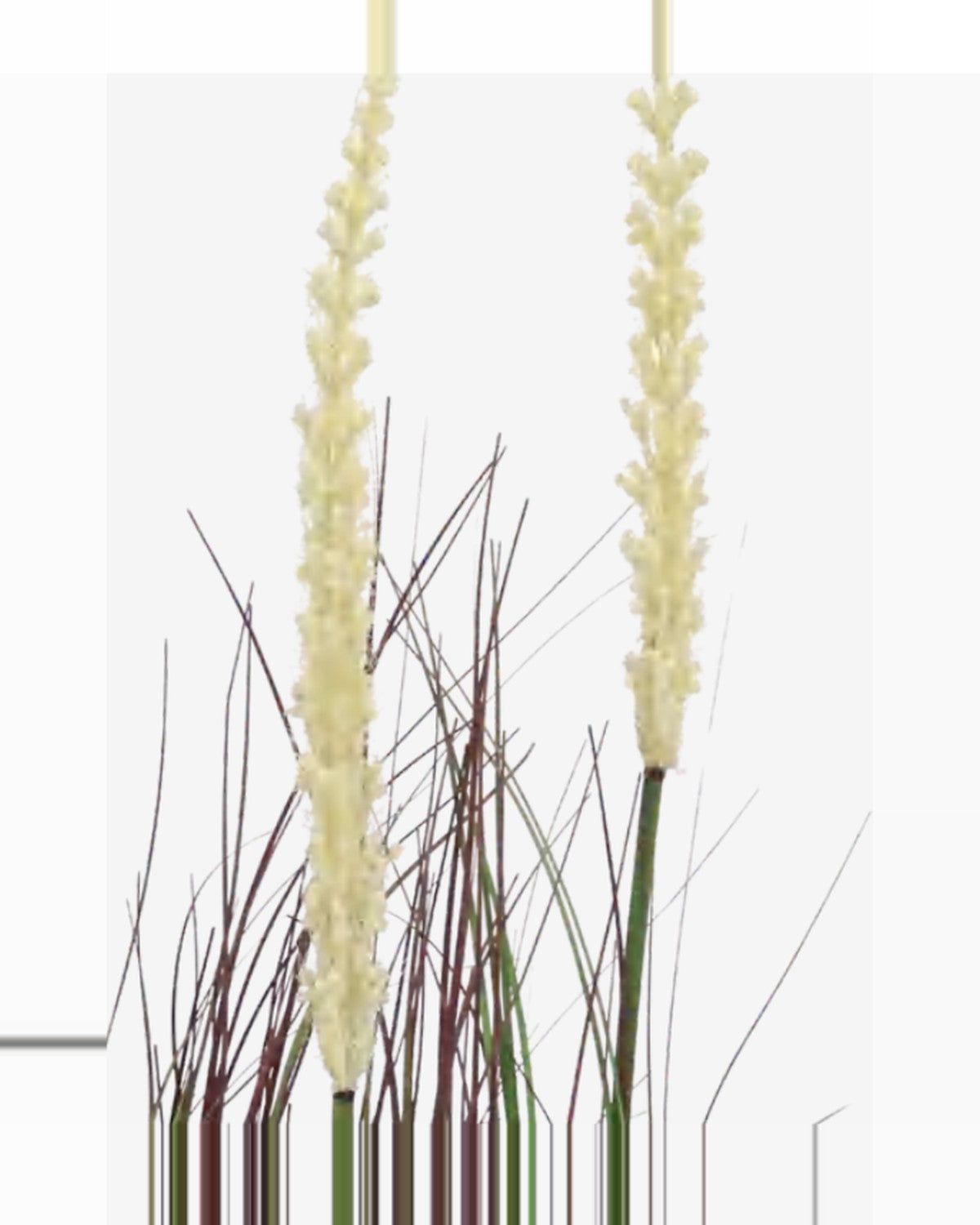 Vela Onion Grass — close-up detail 1, artificial onion grass