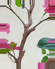 Lino Bougainvillea Tree Potted — close-up detail 1, artificial bougainvillea tree potted