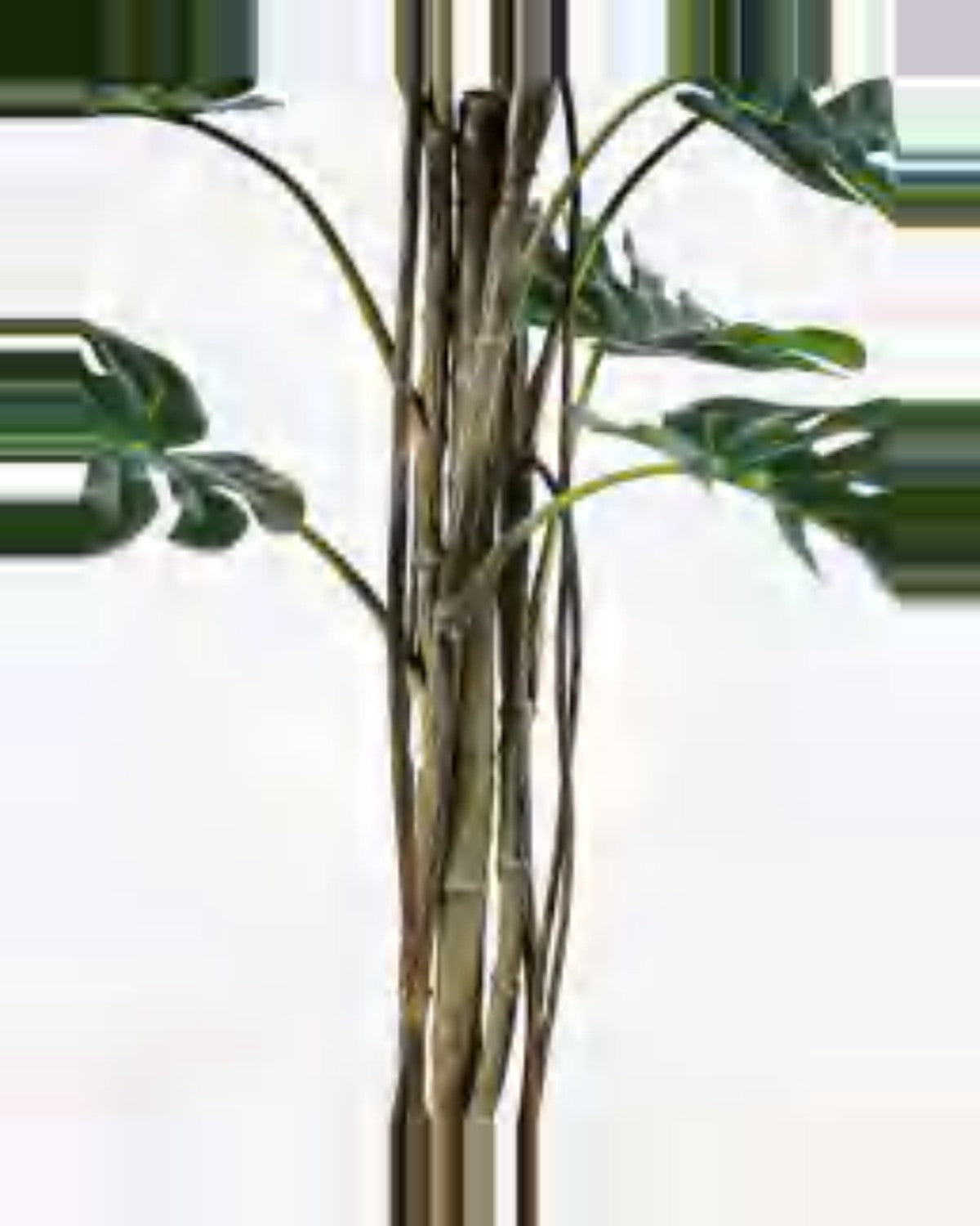 Lino Monstera Plant — close-up detail 1, artificial monstera plant