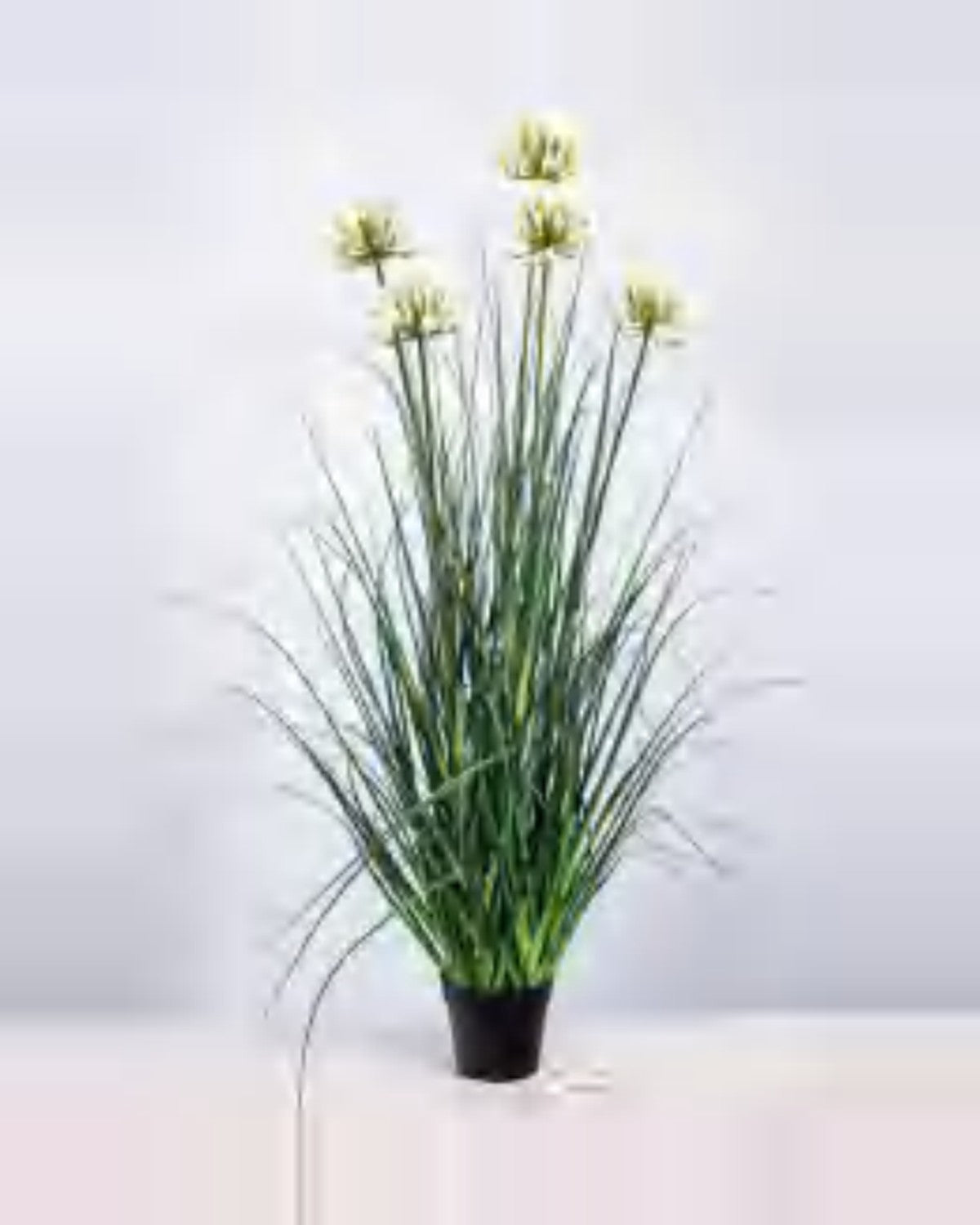 Ombra Agapanthus Onion Grass — close-up detail 1, artificial agapanthus onion grass