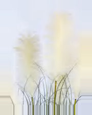 Rosa Onion Grass — close-up detail 1, artificial onion grass