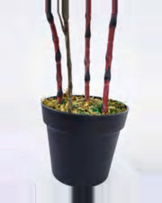 Vera Nandina Plant — close-up detail 1, artificial nandina plant