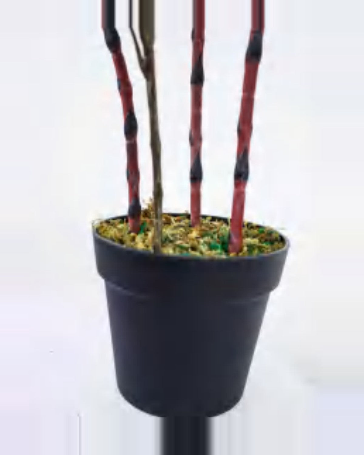 Vera Nandina Plant — close-up detail 1, artificial nandina plant