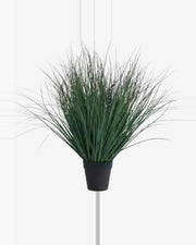 Ambra Onion Grass — close-up detail 1, artificial onion grass