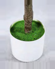 Teramo Black Olive Tree — close-up detail 2, artificial black olive tree