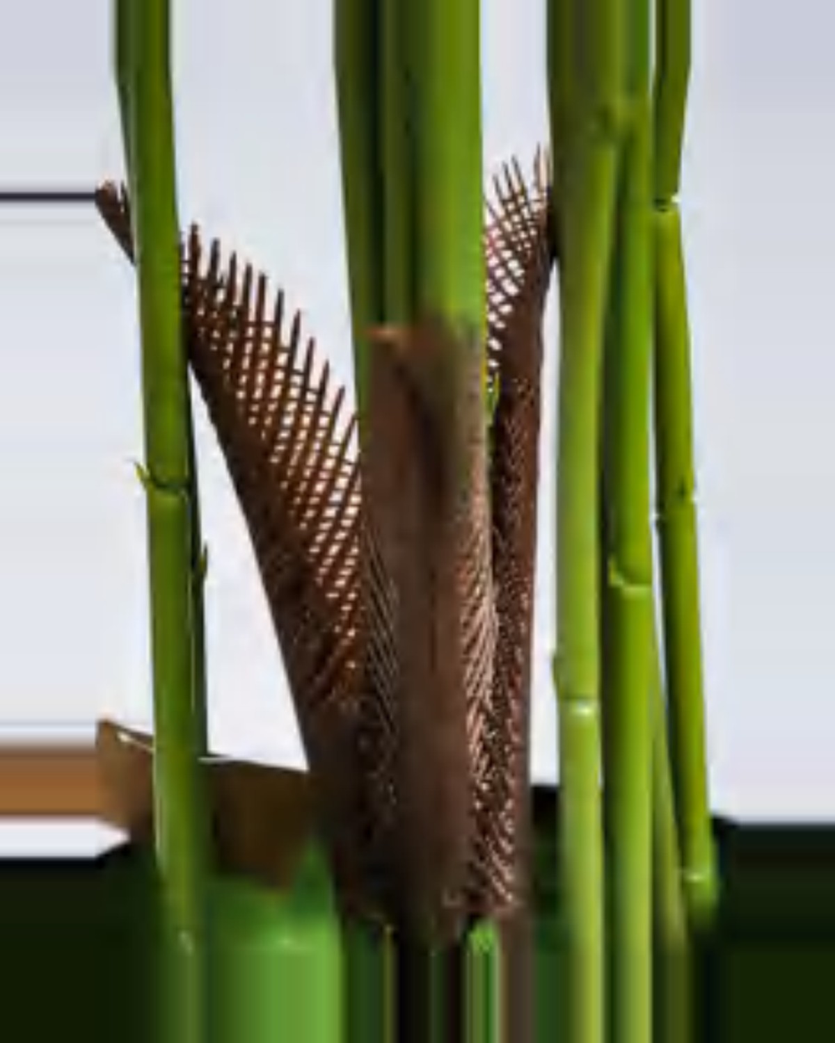 Mistral Areca Palm Tree — close-up detail 2, artificial areca palm tree