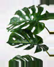 Lino Monstera Plant — close-up detail 3, artificial monstera plant