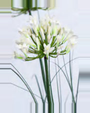 Ombra Agapanthus Onion Grass — close-up detail 3, artificial agapanthus onion grass