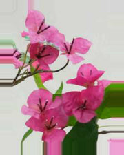 Lino Bougainvillea Tree Potted — close-up detail 3, artificial bougainvillea tree potted