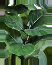 Clapas Fiddle Leaf Fig Tree — close-up detail 3, artificial fiddle leaf fig tree