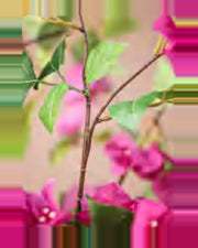 Vallon Bougainvillea Tree — close-up detail 3, artificial bougainvillea tree
