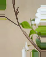 Onda Cream Blossom Tree — close-up detail 4, artificial cream blossom tree