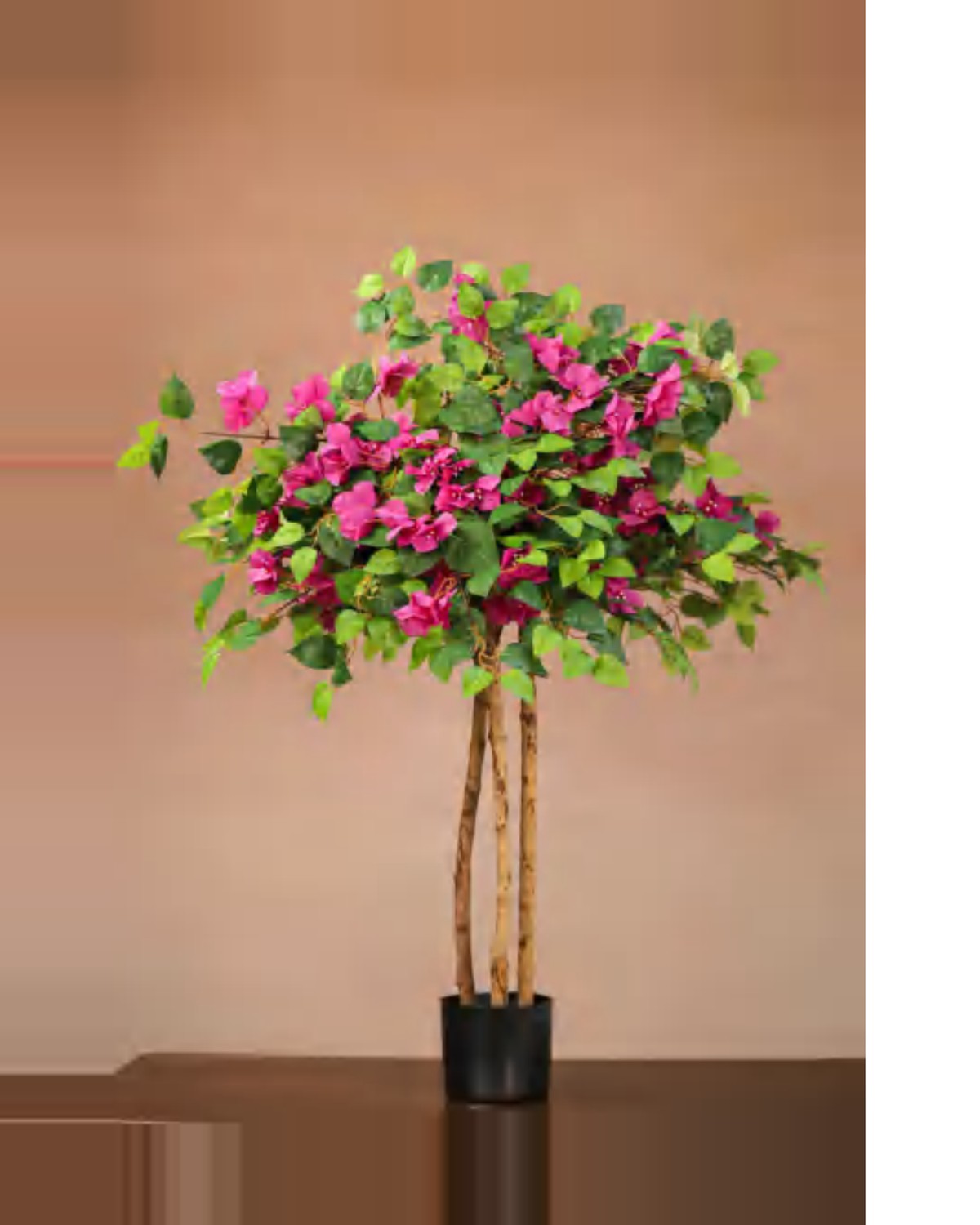 Vallon Bougainvillea Tree — studio packshot, artificial bougainvillea tree