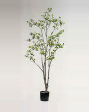 Argilla Island White Flower Tree For Decor — studio packshot, artificial island white flower tree for decor
