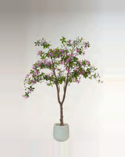 Rosa Purple Star Flower Tree — studio packshot, artificial purple star flower tree