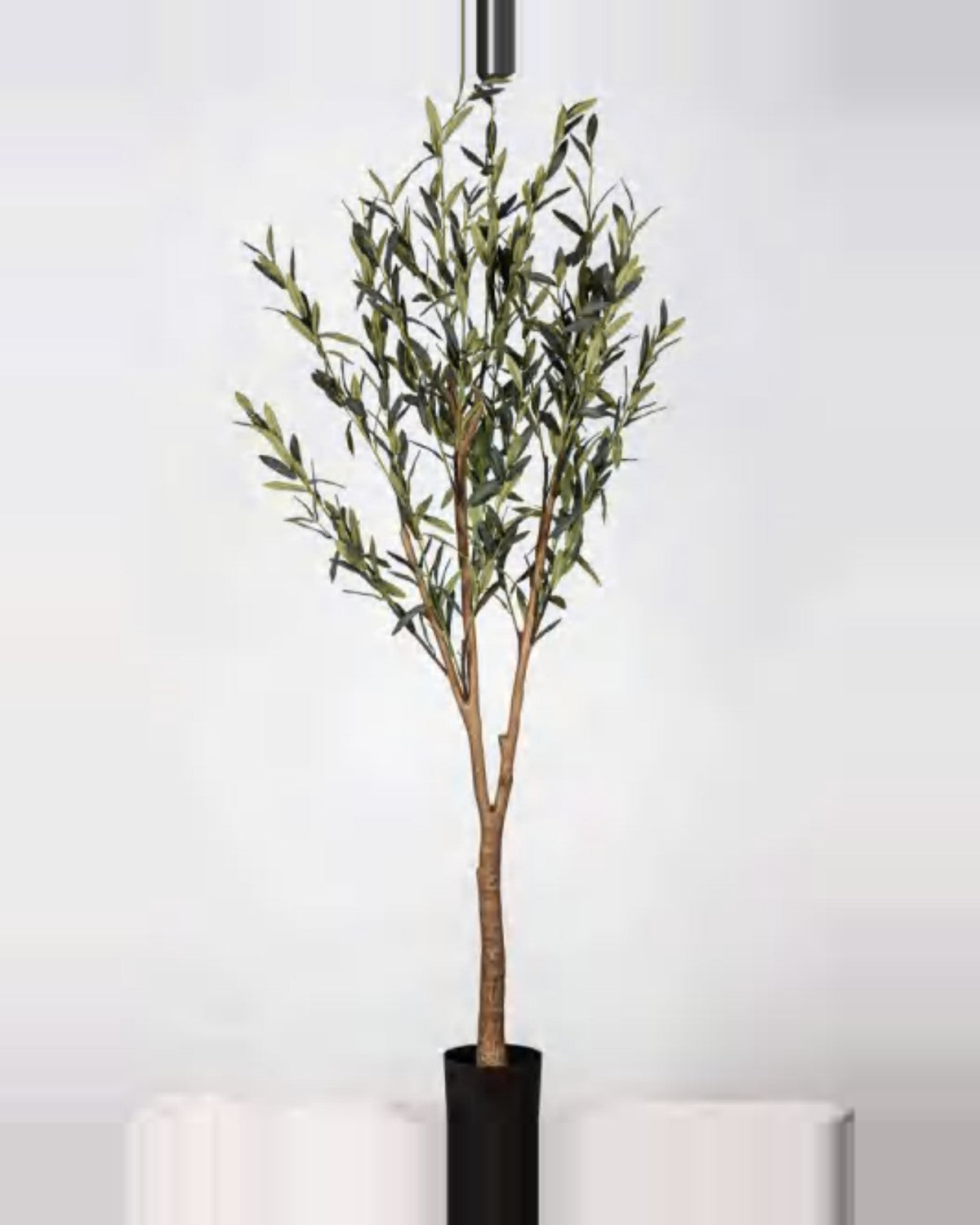Montalcino Olive Tree — studio packshot, artificial olive tree