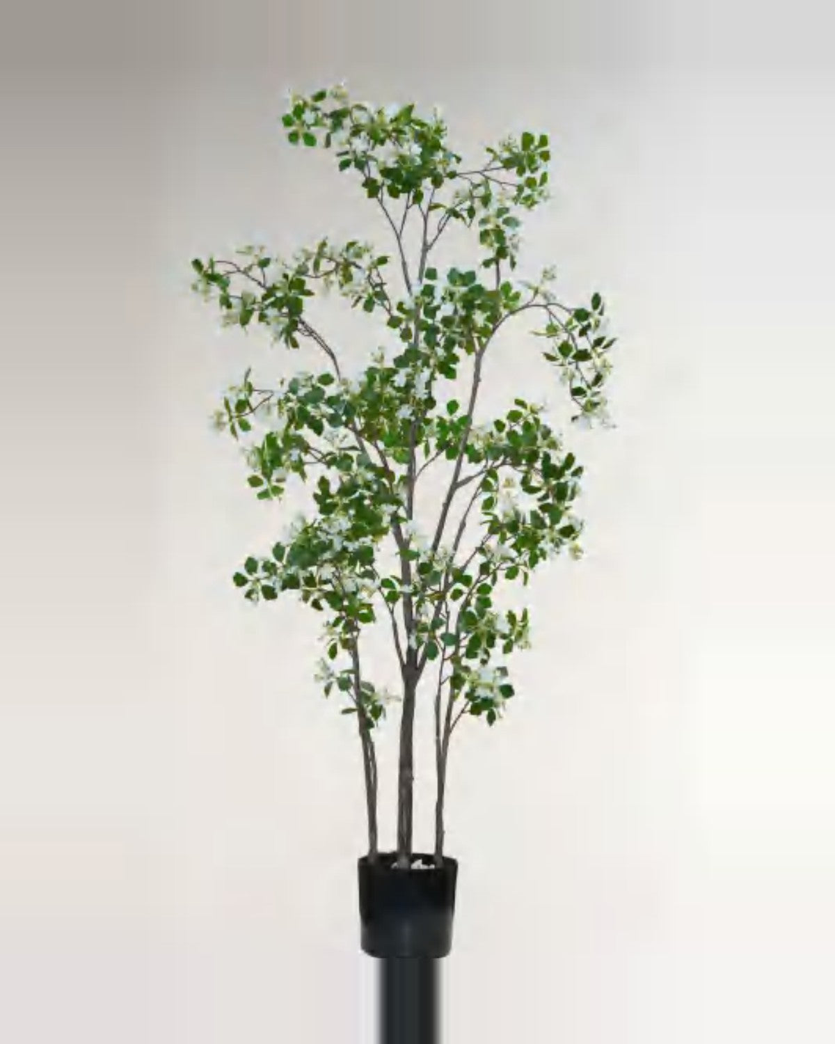 Riva Dogwood Tree With Leaves — studio packshot, artificial dogwood tree with leaves