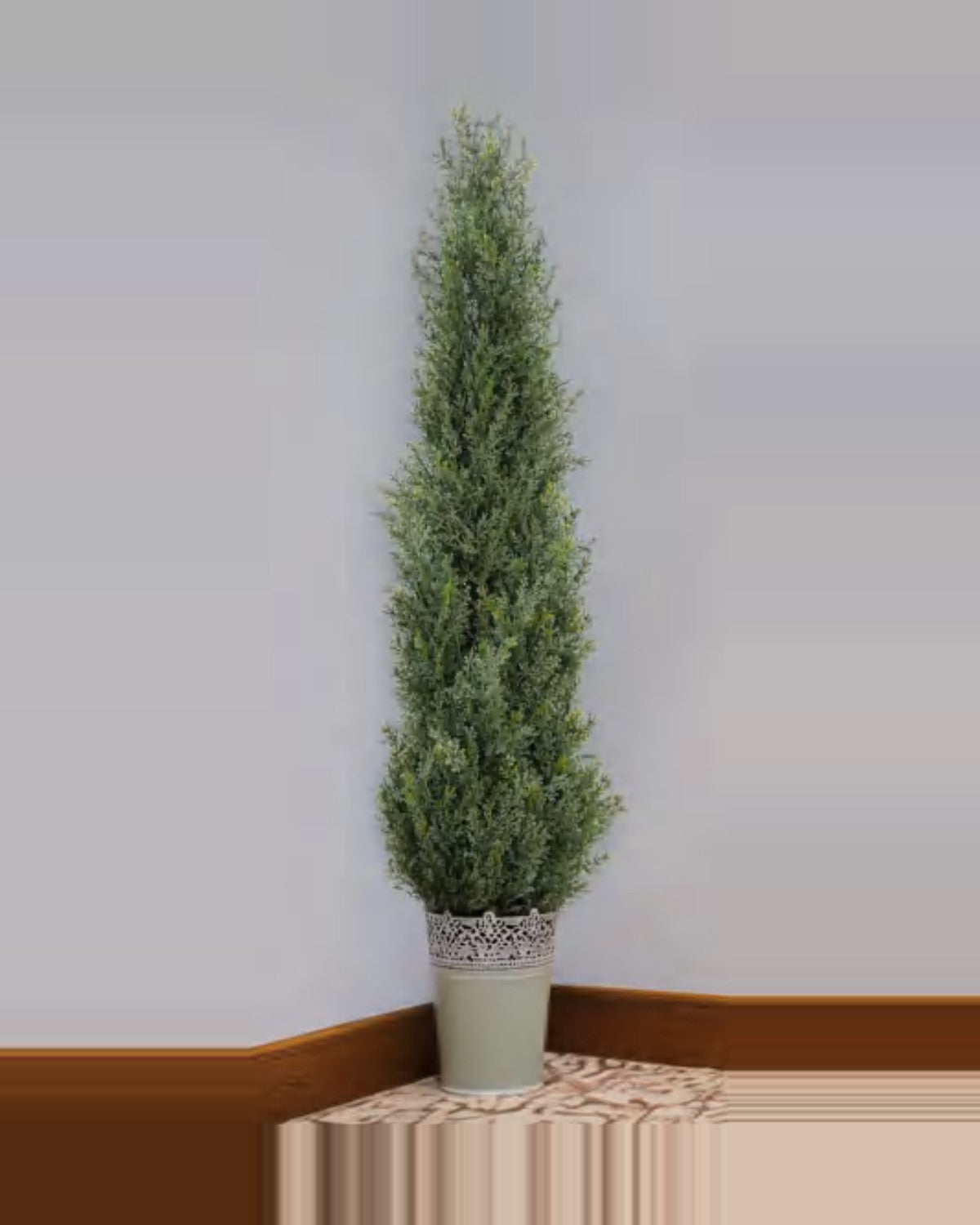 Calanque Cedar Pine Tree — studio packshot, artificial cedar pine tree