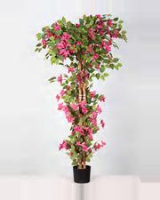 Mistral Bougainvillea Tree — studio packshot, artificial bougainvillea tree