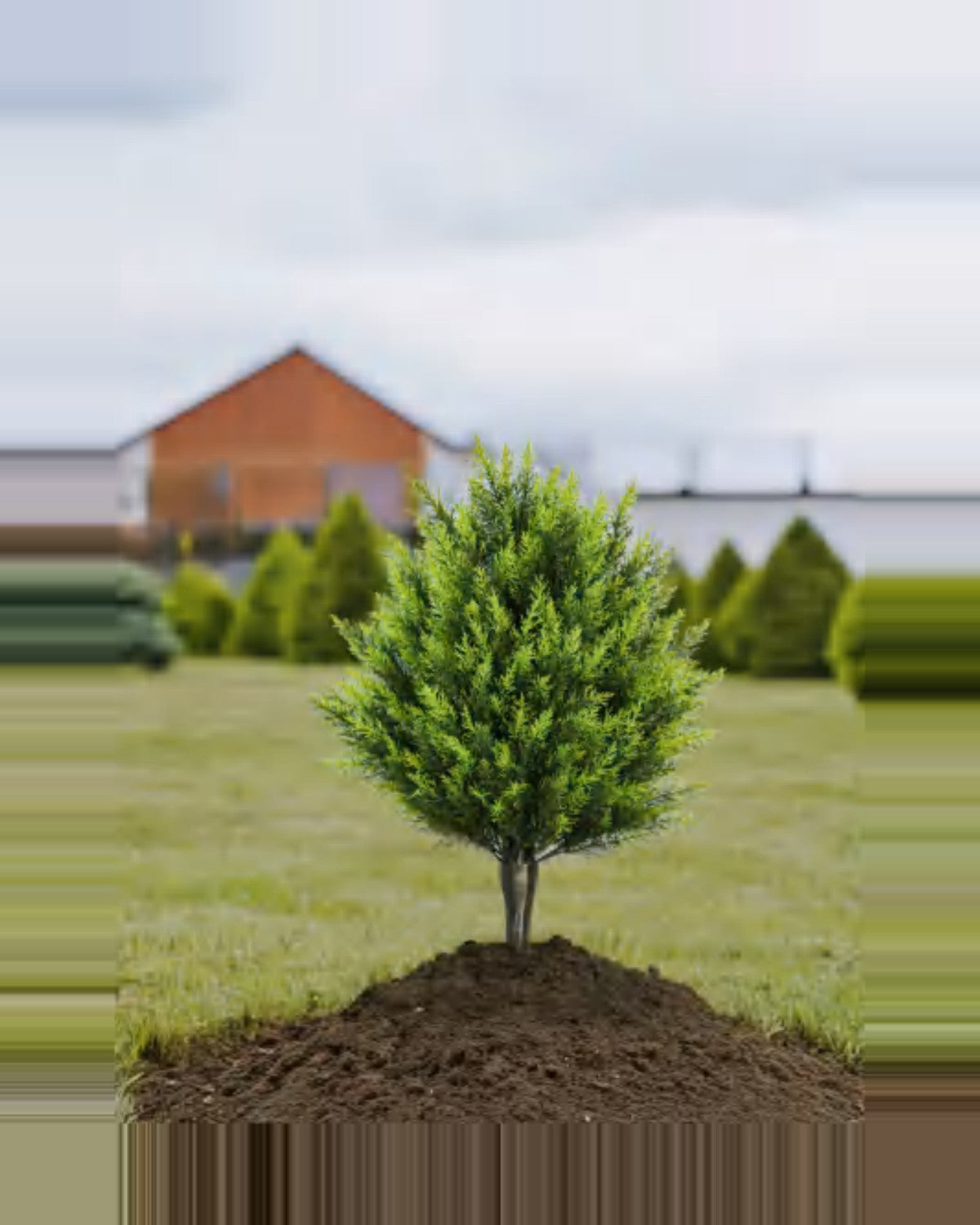 Bastide Cedar Plants Tree — studio packshot, artificial cedar plants tree