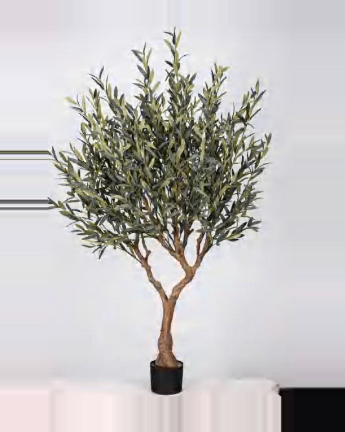 Pienza Olive Tree — studio packshot, artificial olive tree