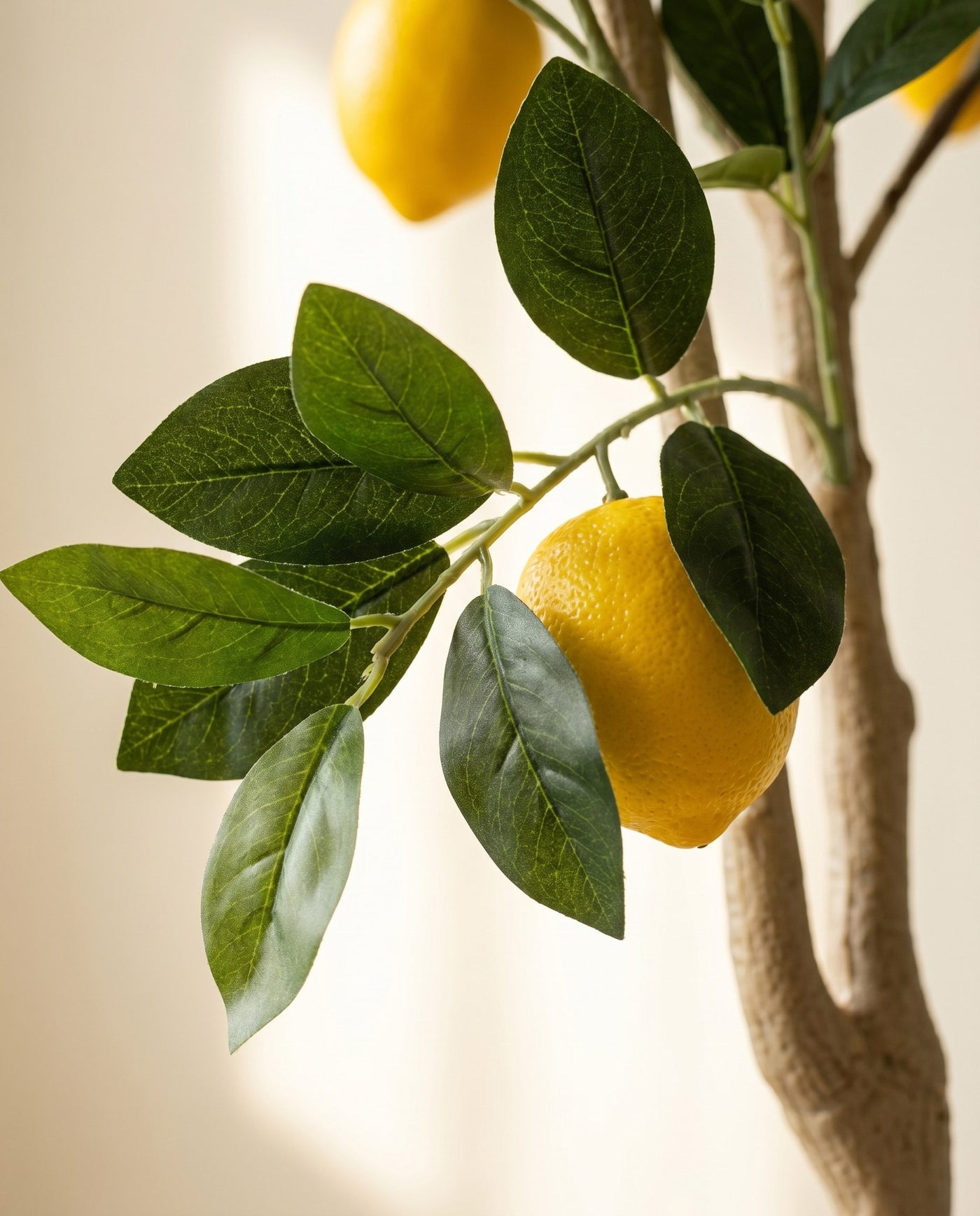 Maison Moya - Lemon Tree Faux Fruit Tree - 03 closeup-top
