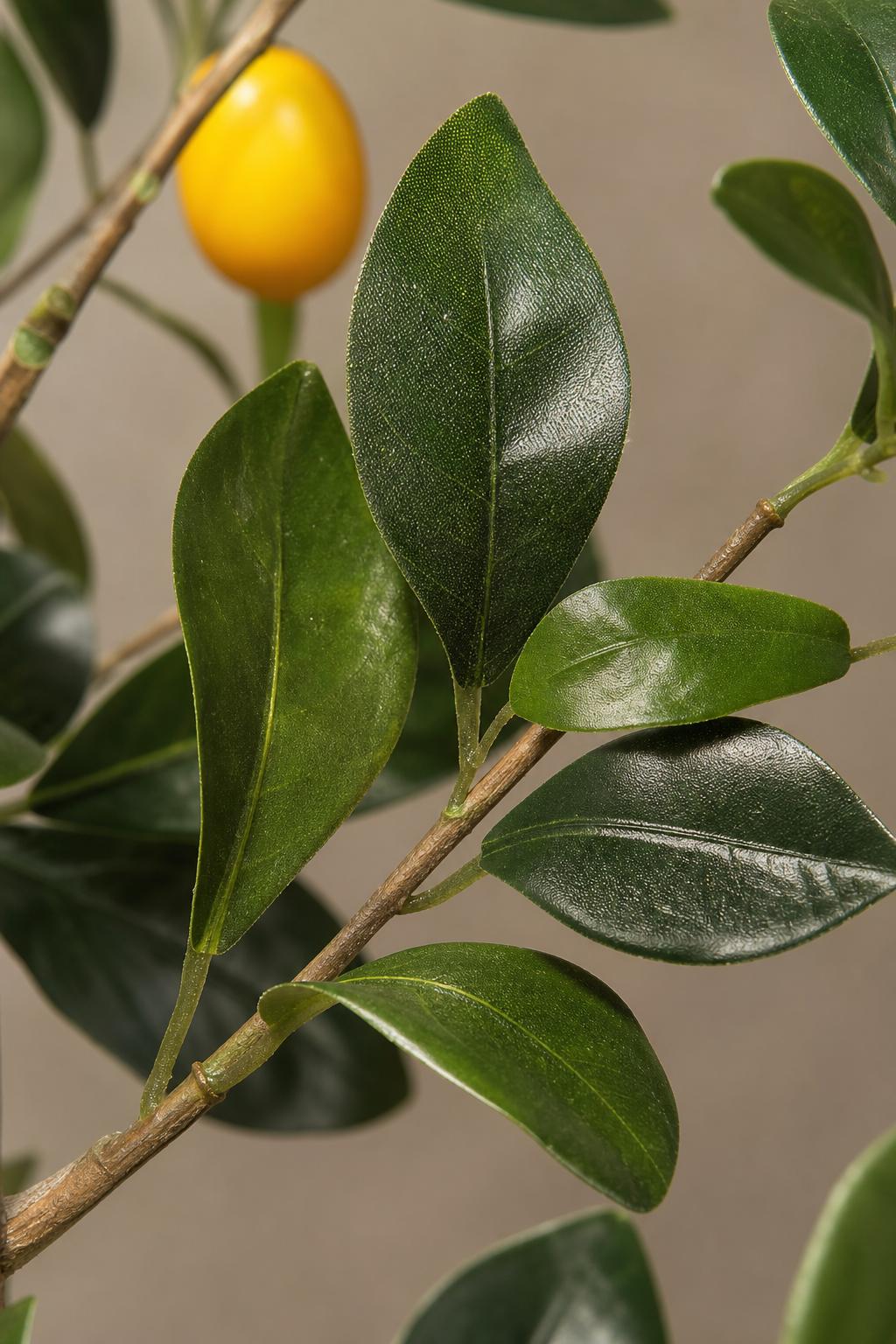 Maison Moya - Lemon Tree Faux Fruit Tree - closeup detail
