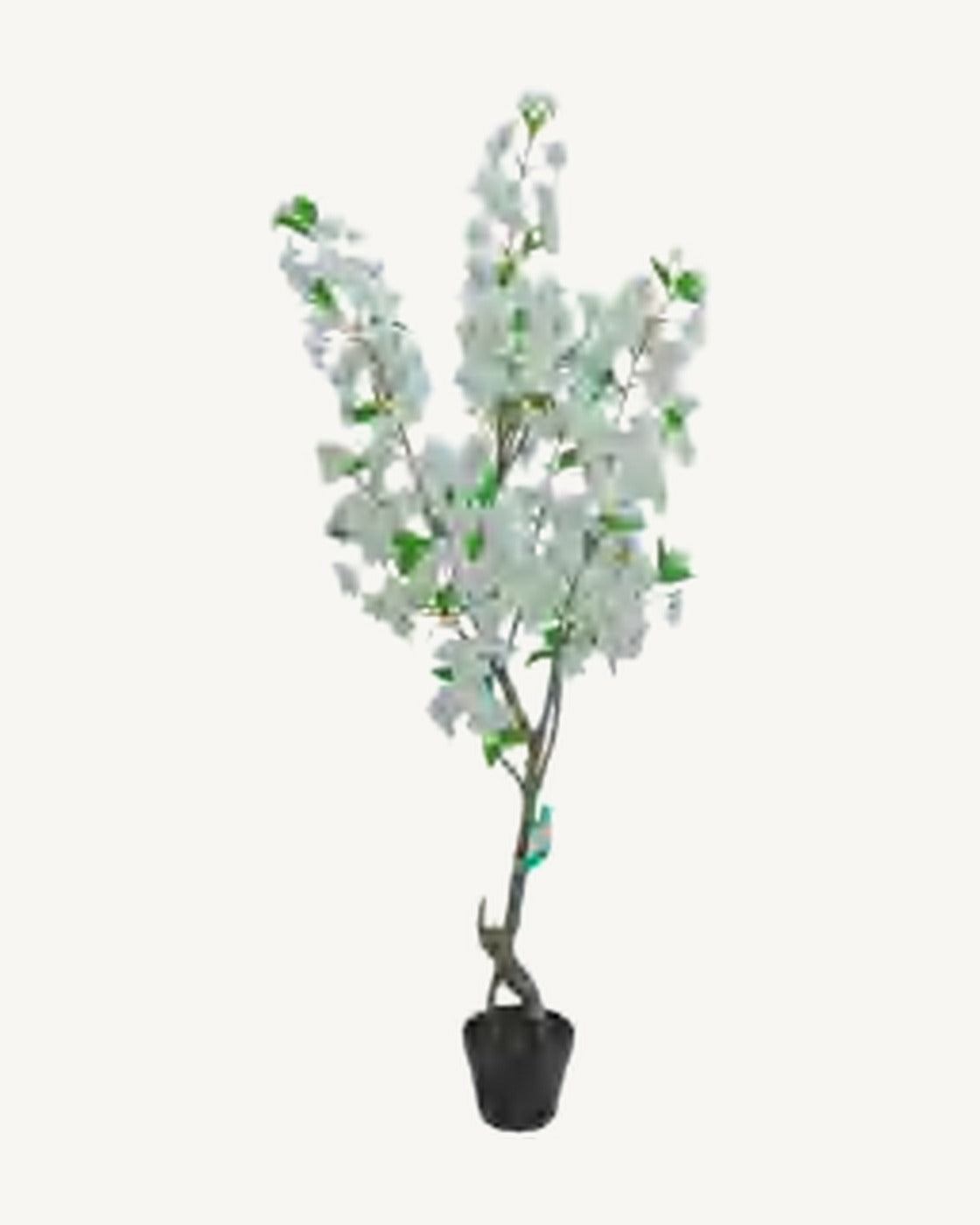Livorno Artificial Blossom Tree, 60.2 in, full product studio view in the included nursery pot