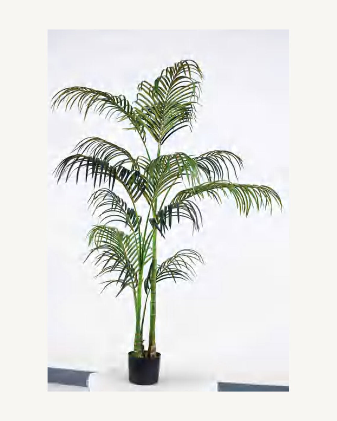 Lucca Artificial Geranium Tree, full product studio view in the included nursery pot
