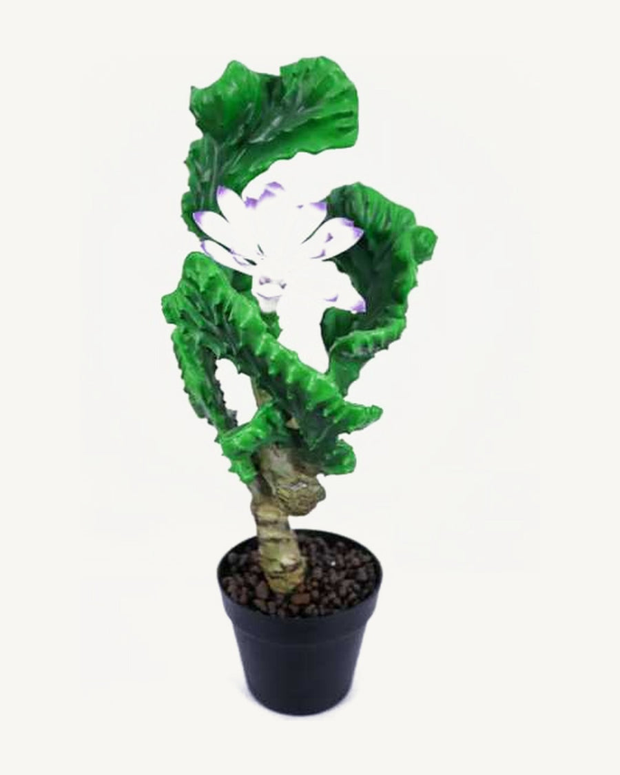 Orvieto Artificial Coral Cactus, 22.8 in