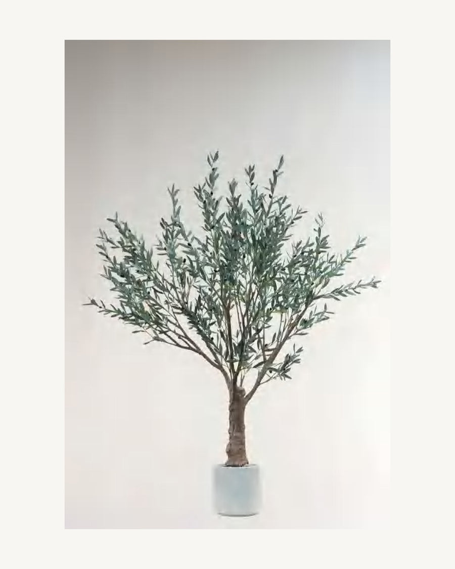 Orvieto Artificial Olive Tree, 80.7 in