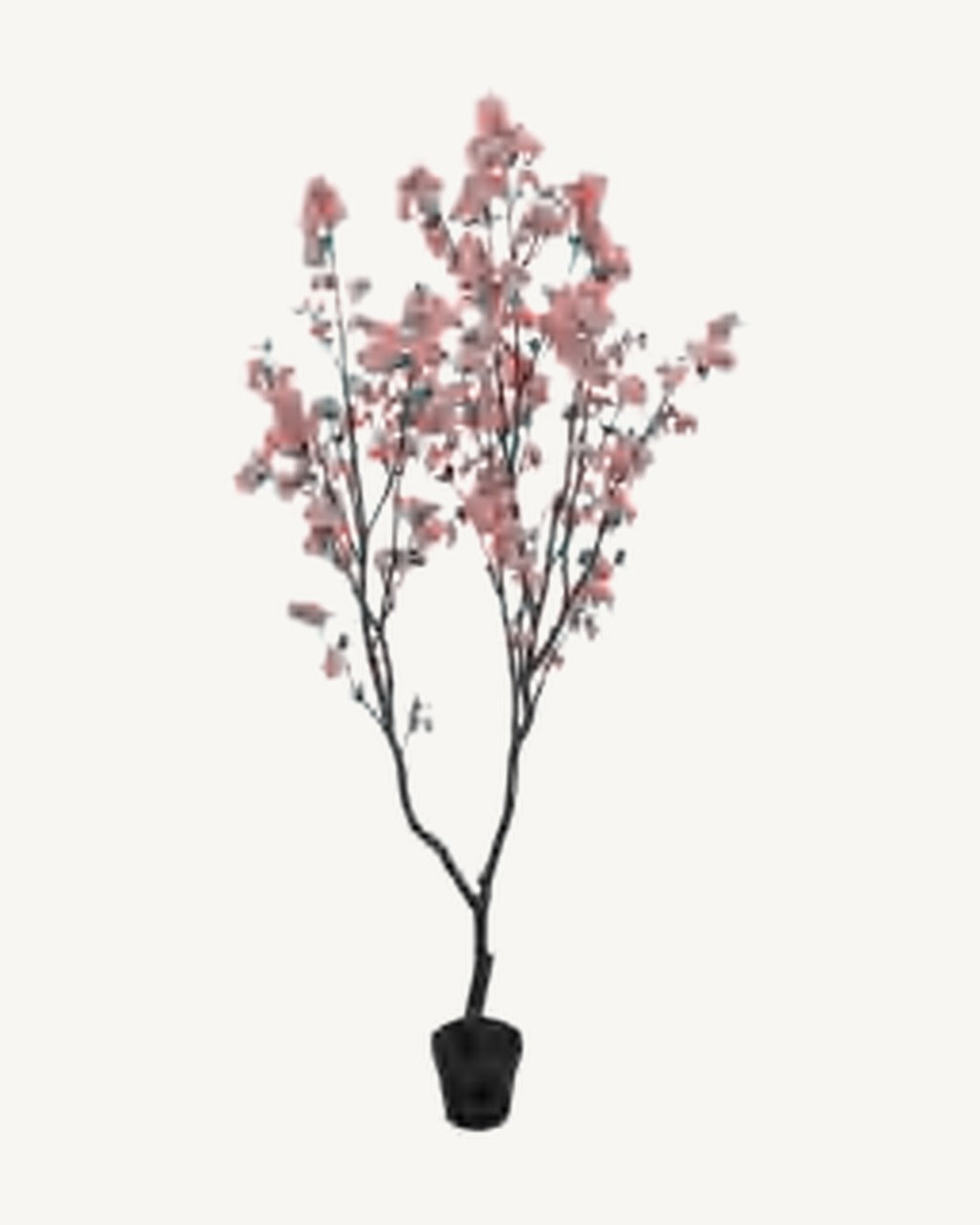 Parma Artificial Blossom Tree, full product studio view in the included nursery pot