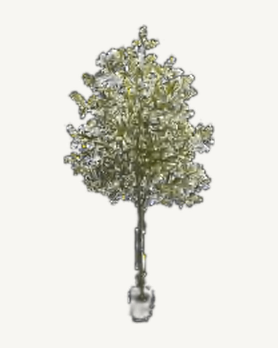 Parma Artificial Olive Tree, full product studio view in the included nursery pot