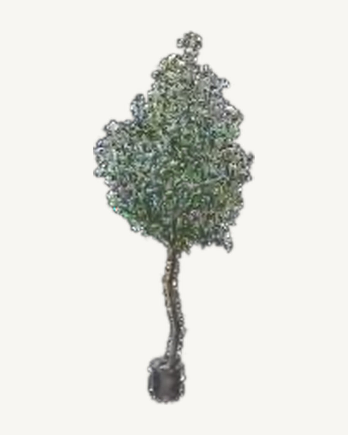Perugia Artificial Olive Tree, full product studio view in the included nursery pot