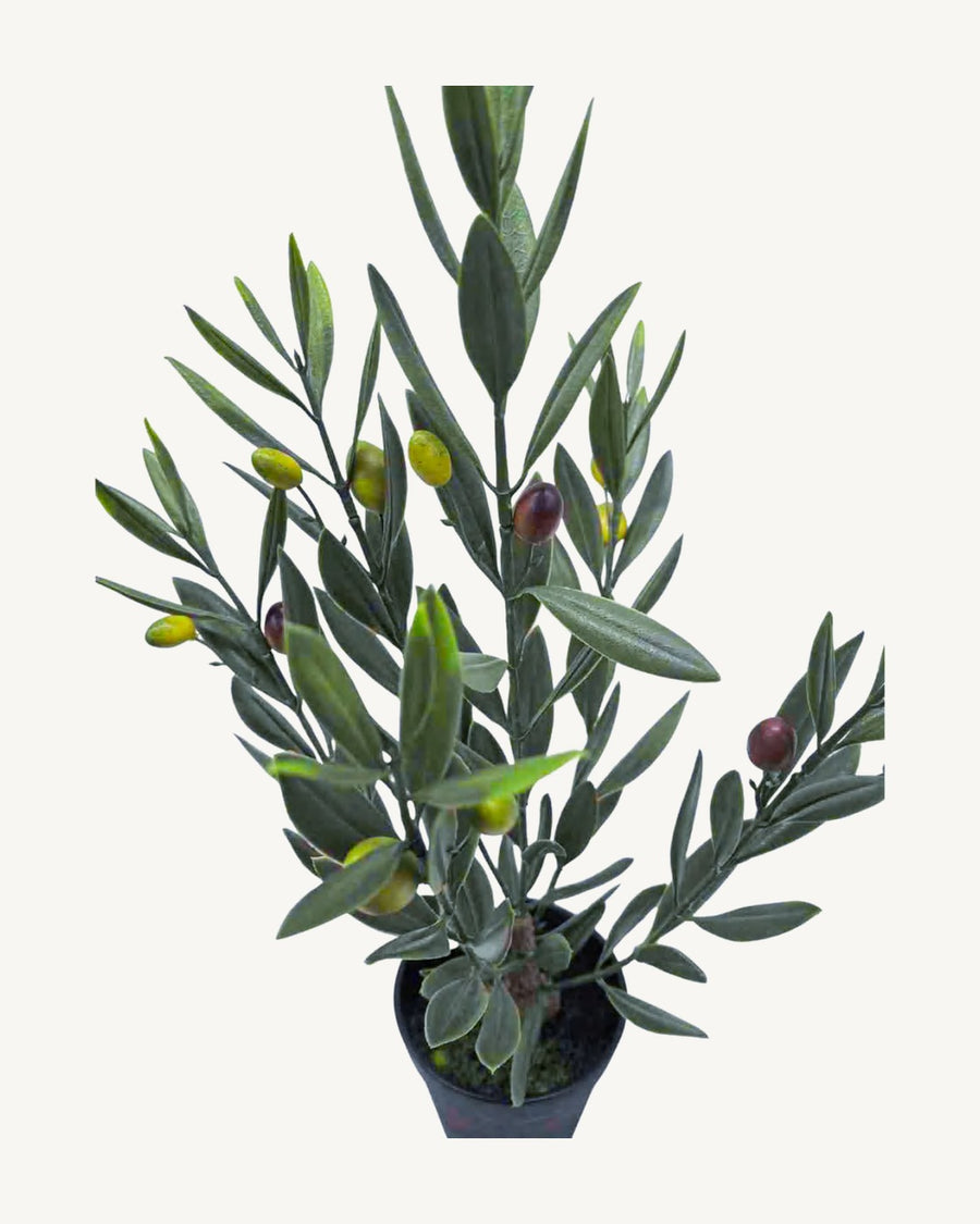 Seville Artificial Olive Tree, 18.8 in